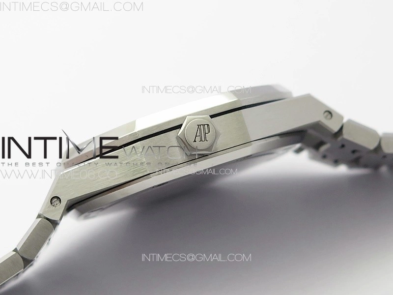 Royal Oak 41mm 15510 50th SS ZF 1:1 Best Edition Green Textured Dial on SS Bracelet A4302