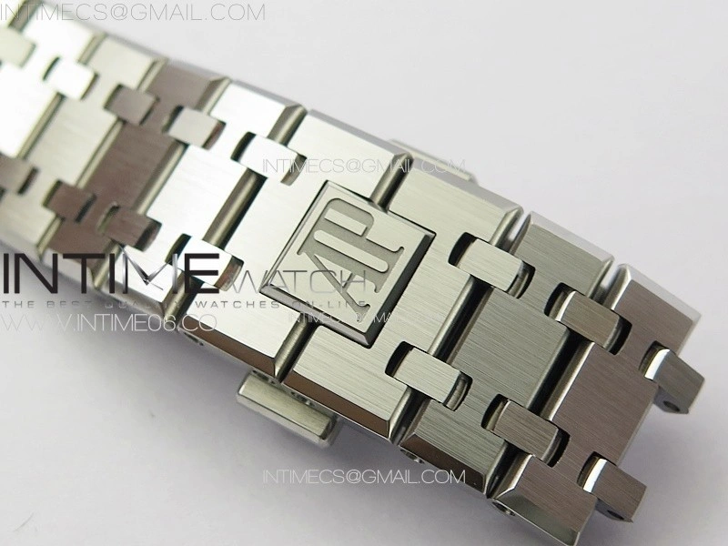 Royal Oak 41mm 15510 50th SS ZF 1:1 Best Edition Green Textured Dial on SS Bracelet A4302