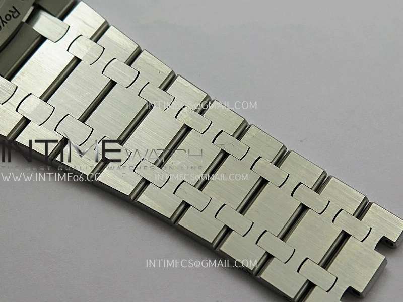 Royal Oak 41mm 15510 SS DDF 1:1 Best Edition Black Dial On SS Bracelet DD4302 Super Clone