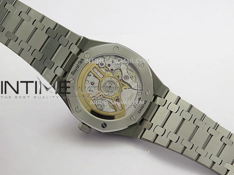 Royal Oak 41mm 15510 SS DDF 1:1 Best Edition Black Dial On SS Bracelet DD4302 Super Clone