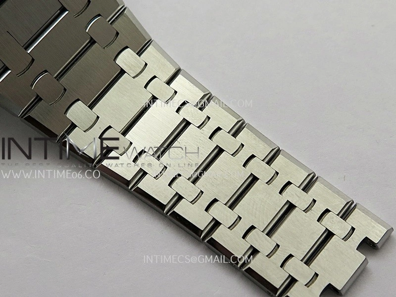 Royal Oak 41mm 15510 SS DDF 1:1 Best Edition Green Dial On SS Bracelet DD4302 Super Clone