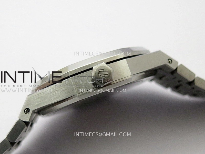 Royal Oak 41mm 15510 SS ZF 1:1 Best Edition Blue Ombre Textured Dial On SS Bracelet A4302