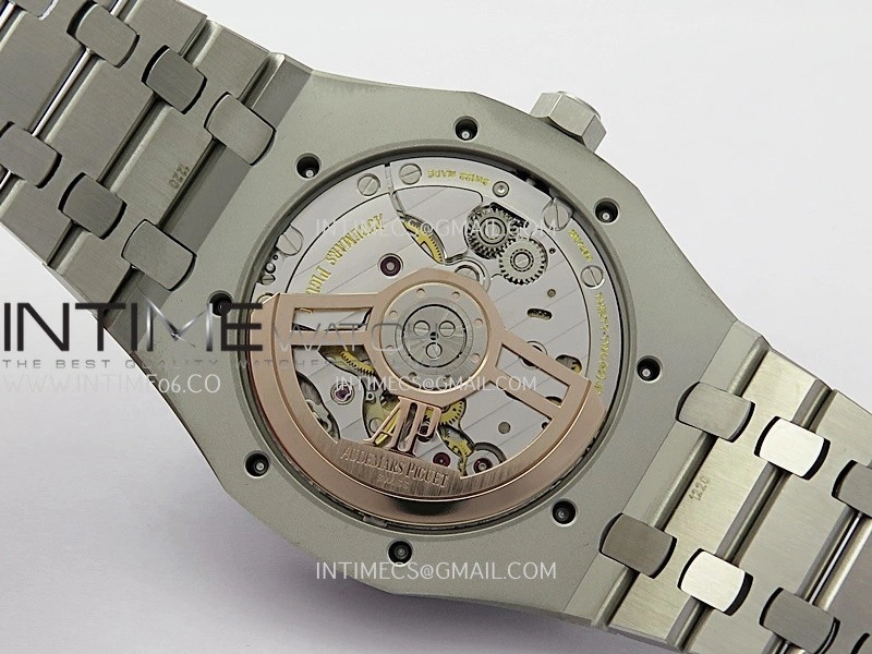 Royal Oak 41mm 15510 SS ZF 1:1 Best Edition Blue Ombre Textured Dial On SS Bracelet A4302