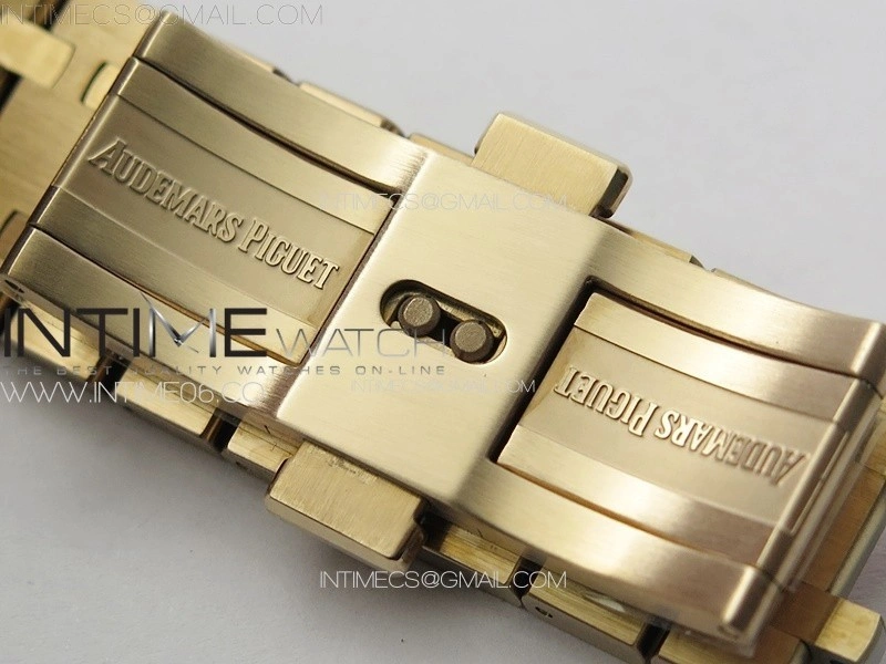 Royal Oak 41mm Complicated 26574 RG APSF1:1 Best Edition Silver Dial on RG Bracelet A5134