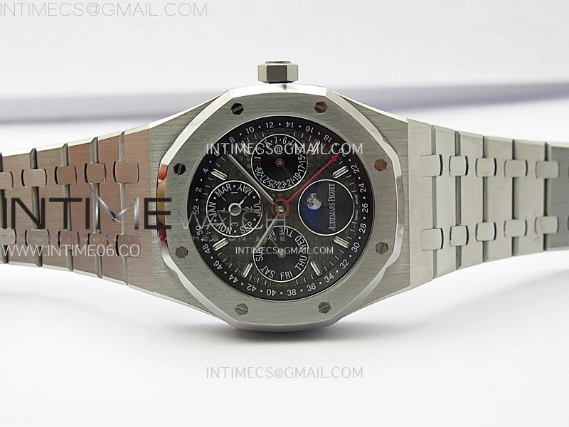 Royal Oak 41mm Complicated 26574 SS BBS Best Edition Dark Gray Dial on SS Bracelet A5134