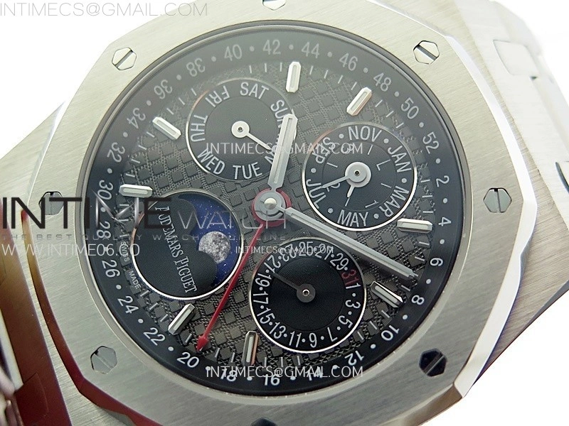 Royal Oak 41mm Complicated 26574 SS BBS Best Edition Dark Gray Dial on SS Bracelet A5134