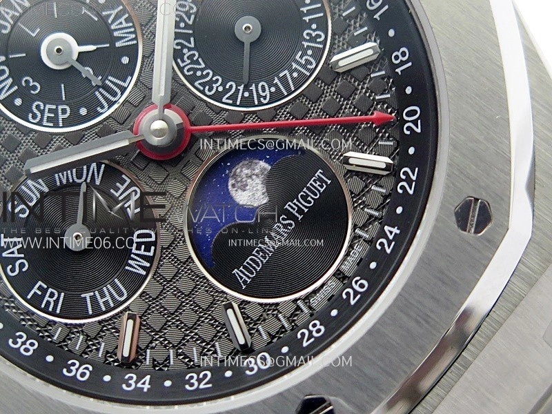 Royal Oak 41mm Complicated 26574 SS BBS Best Edition Dark Gray Dial on SS Bracelet A5134