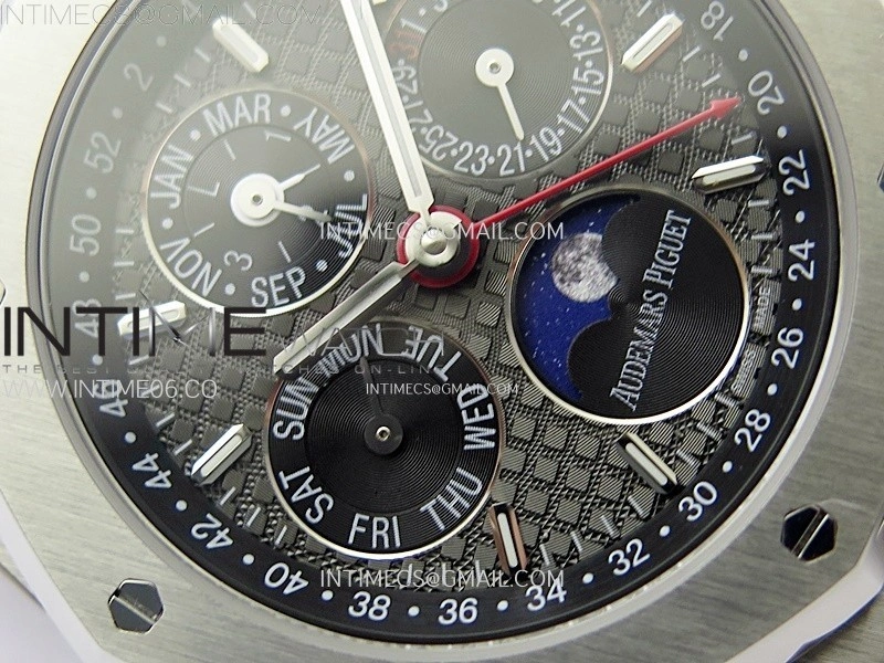 Royal Oak 41mm Complicated 26574 SS BBS Best Edition Dark Gray Dial on SS Bracelet A5134