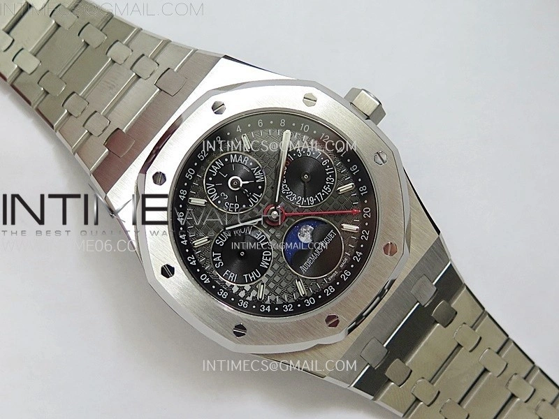 Royal Oak 41mm Complicated 26574 SS BBS Best Edition Dark Gray Dial on SS Bracelet A5134