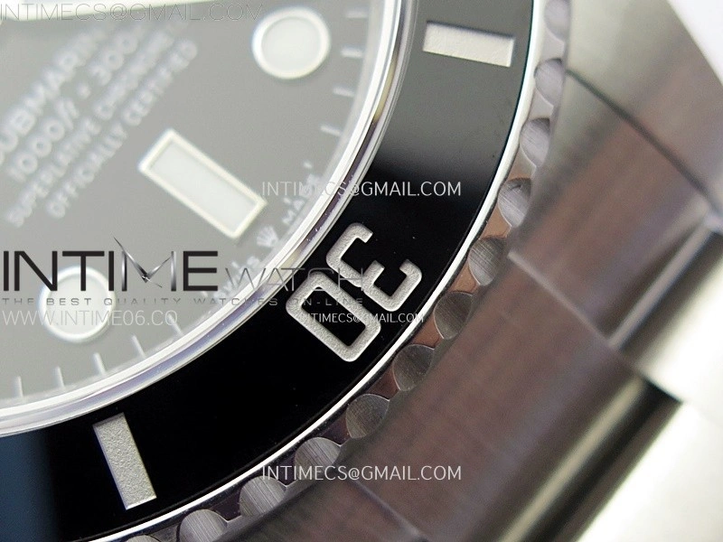 Submariner 126610 LN Black Ceramic Bezel 904L Steel C+F 1:1 Best Edition Black Dial On 904L Bracelet VR3235