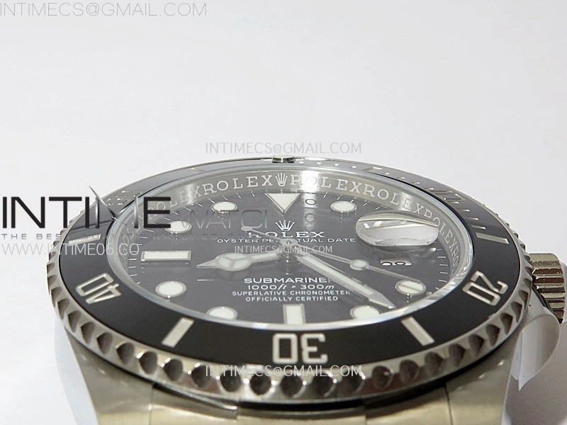 Submariner 126610 LN Black Ceramic Bezel 904L Steel C+F 1:1 Best Edition Black Dial On 904L Bracelet VR3235