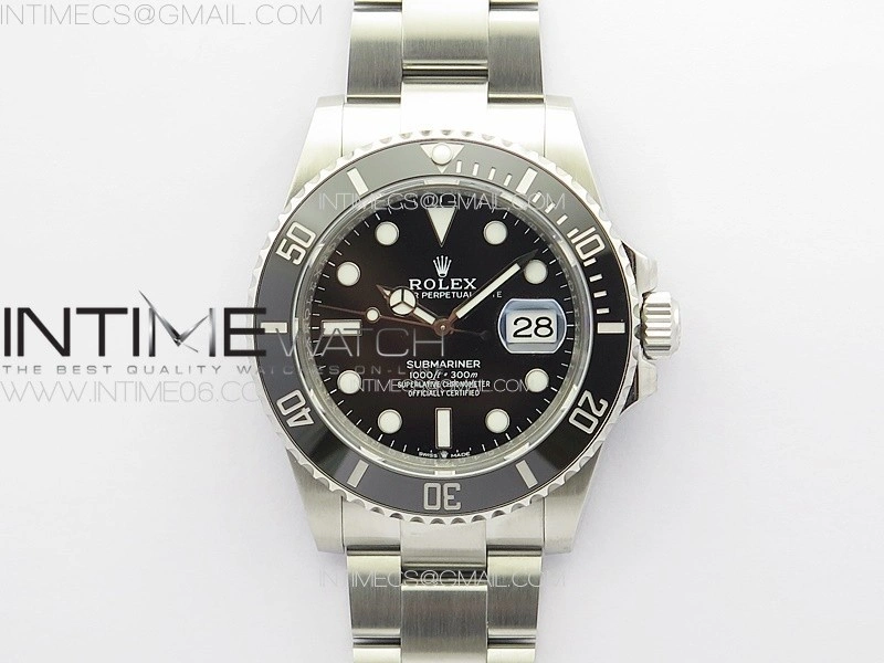 Submariner 126610 LN Black Ceramic Bezel 904L Steel ZF 1:1 Best Edition Black Dial On 904L Bracelet VR3235