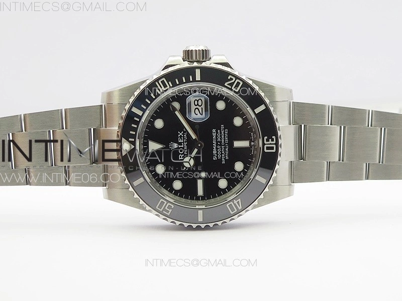 Submariner 126610 LN Black Ceramic Bezel 904L Steel ZF 1:1 Best Edition Black Dial On 904L Bracelet VR3235