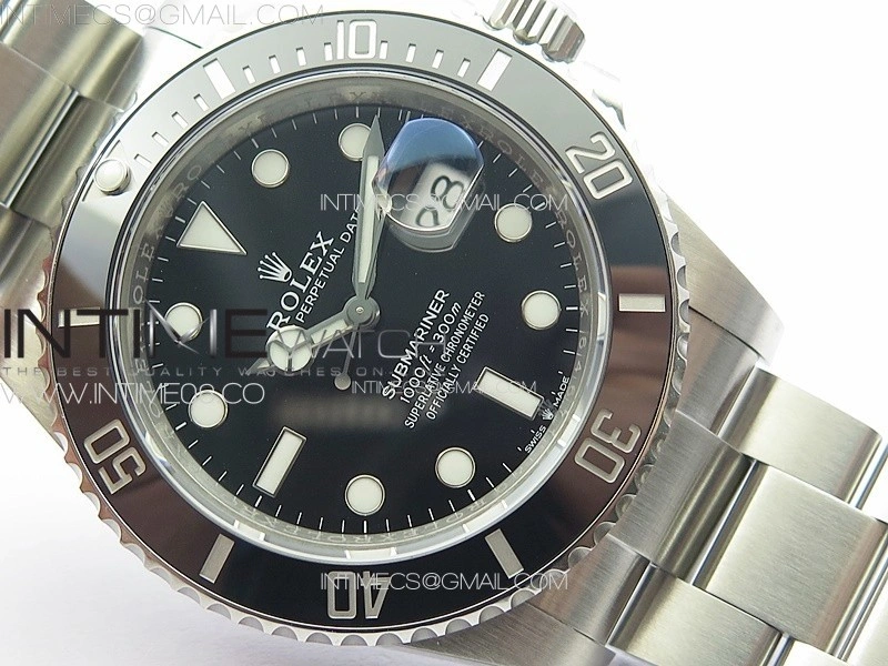 Submariner 126610 LN Black Ceramic Bezel 904L Steel ZF 1:1 Best Edition Black Dial On 904L Bracelet VR3235