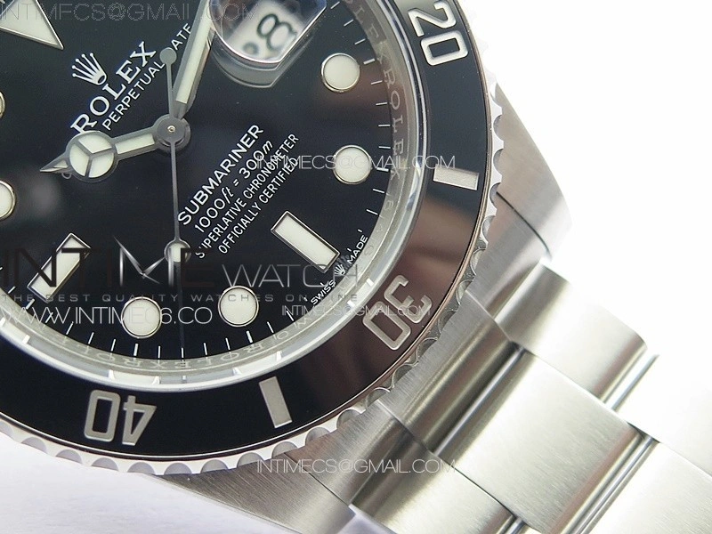 Submariner 126610 LN Black Ceramic Bezel 904L Steel ZF 1:1 Best Edition Black Dial On 904L Bracelet VR3235