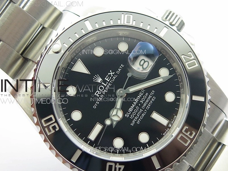 Submariner 126610 LN Black Ceramic Bezel 904L Steel ZF 1:1 Best Edition Black Dial On 904L Bracelet VR3235