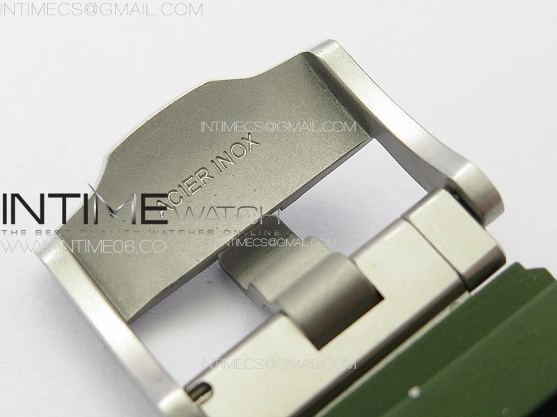 Royal Oak Offshore Diver 15720 ZF 1:1 Best Edition Green Dial on Green Rubber Strap A4308