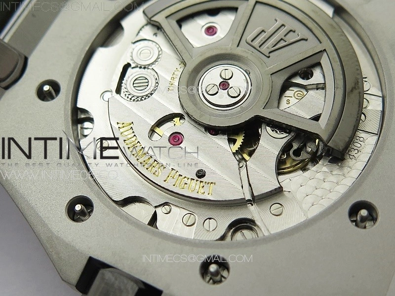Royal Oak Offshore Diver 15720 ZF 1:1 Best Edition Green Dial on Green Rubber Strap A4308