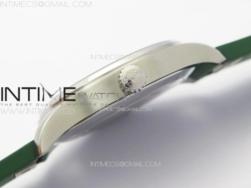 Mark XX IW328205 SS M+F 1:1 Best Edition Green Dial on Green Rubber Strap MIYOTA 9015