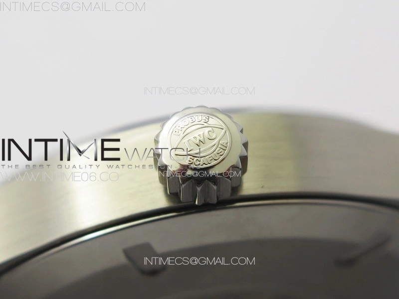 Mark XX IW328205 SS M+F 1:1 Best Edition Green Dial on Green Rubber Strap MIYOTA 9015