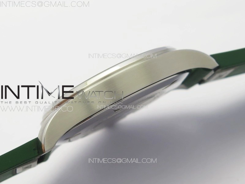 Mark XX IW328205 SS M+F 1:1 Best Edition Green Dial on Green Rubber Strap MIYOTA 9015