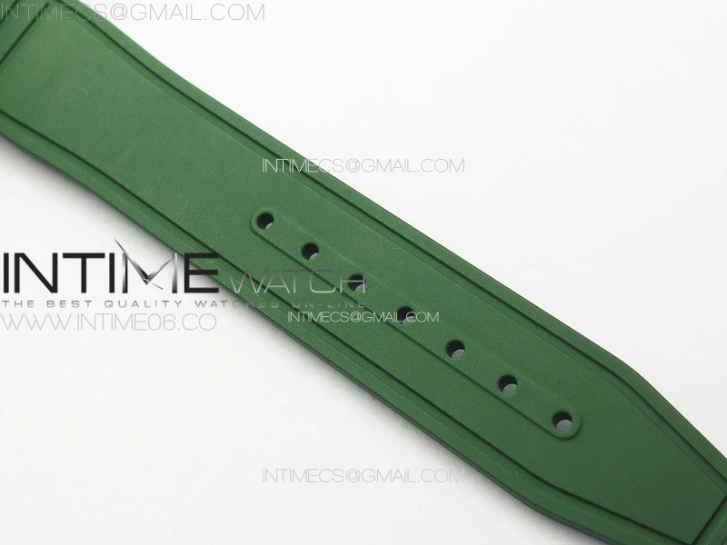 Mark XX IW328205 SS M+F 1:1 Best Edition Green Dial on Green Rubber Strap MIYOTA 9015