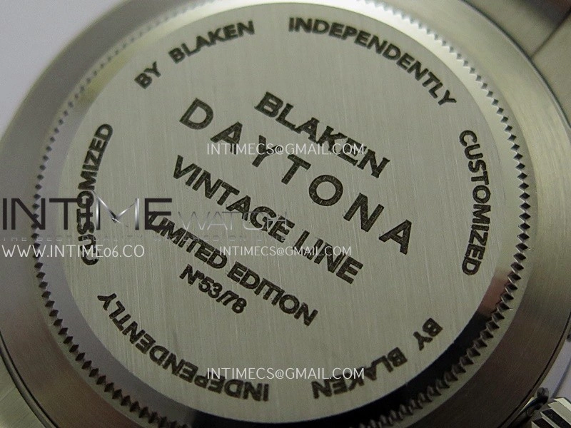Daytona 116500 Blacken 904L SS PMSF 1:1 Best Edition Black Dial Silver Subdial On SS Bracelet DD4130