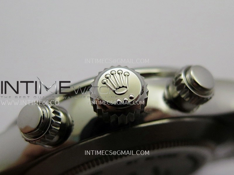Daytona 116500 Blacken 904L SS PMSF 1:1 Best Edition Silver Dial Black Subdial On SS Bracelet DD4130
