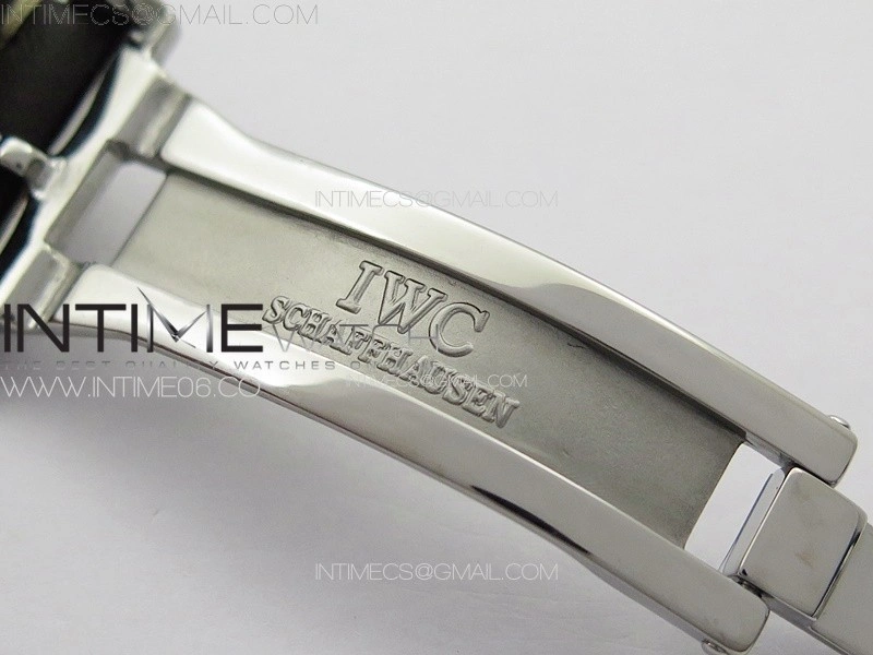 Big Pilot Annual Calendar SS IW5027 AZF 1:1 Best Edition Gray Dial on Brown Leather Strap A52850