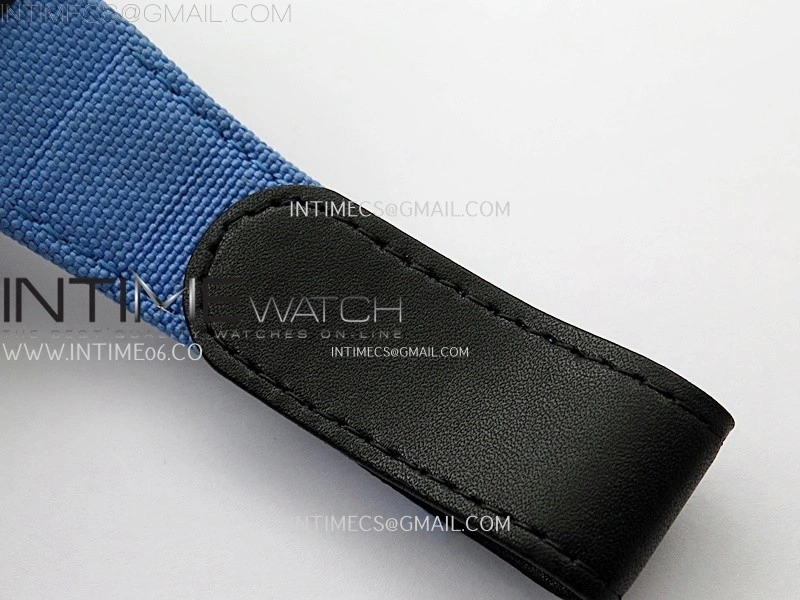 RM053-01 Real Forge Carbon JBF Best Edition Skeleton Dial on Blue Nylon Strap Asian Movement