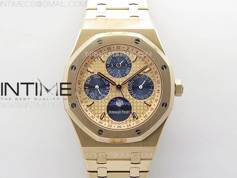 Royal Oak 41mm Complicated 26574 RG APSF1:1 Best Edition RG Dial on RG Bracelet A5134