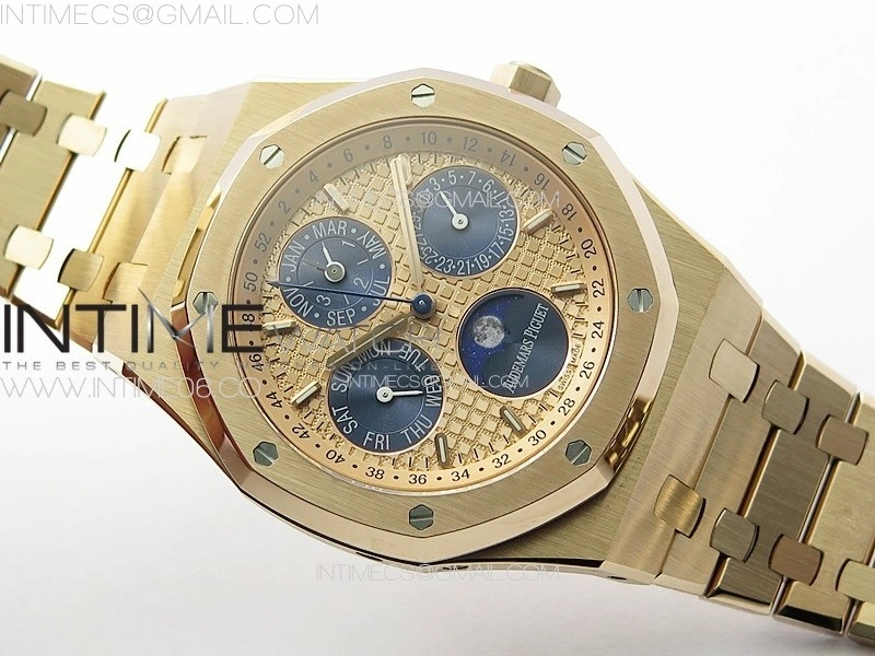 Royal Oak 41mm Complicated 26574 RG APSF1:1 Best Edition RG Dial on RG Bracelet A5134