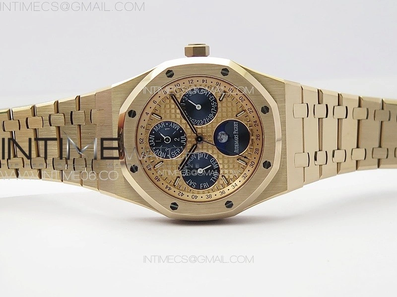 Royal Oak 41mm Complicated 26574 RG APSF1:1 Best Edition RG Dial on RG Bracelet A5134