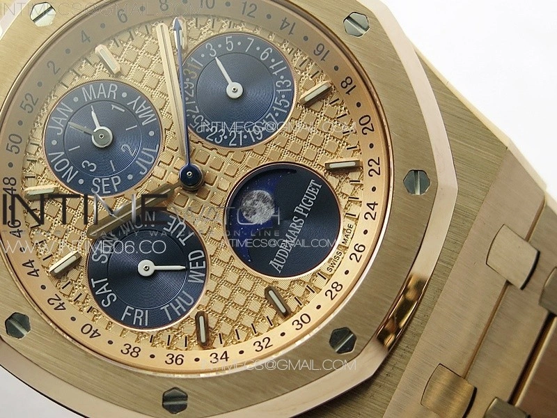 Royal Oak 41mm Complicated 26574 RG APSF1:1 Best Edition RG Dial on RG Bracelet A5134