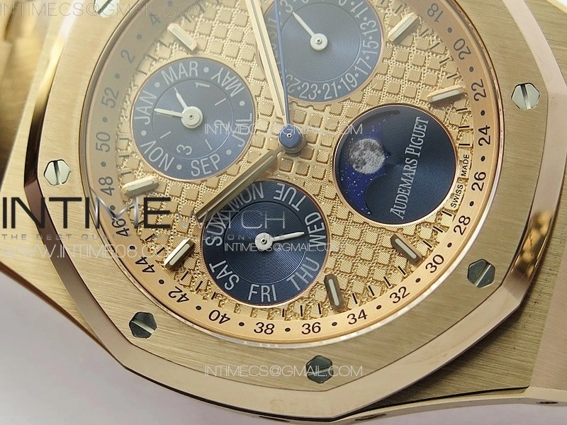 Royal Oak 41mm Complicated 26574 RG APSF1:1 Best Edition RG Dial on RG Bracelet A5134