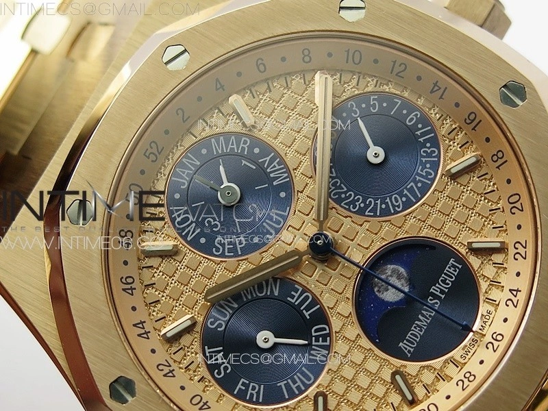 Royal Oak 41mm Complicated 26574 RG APSF1:1 Best Edition RG Dial on RG Bracelet A5134