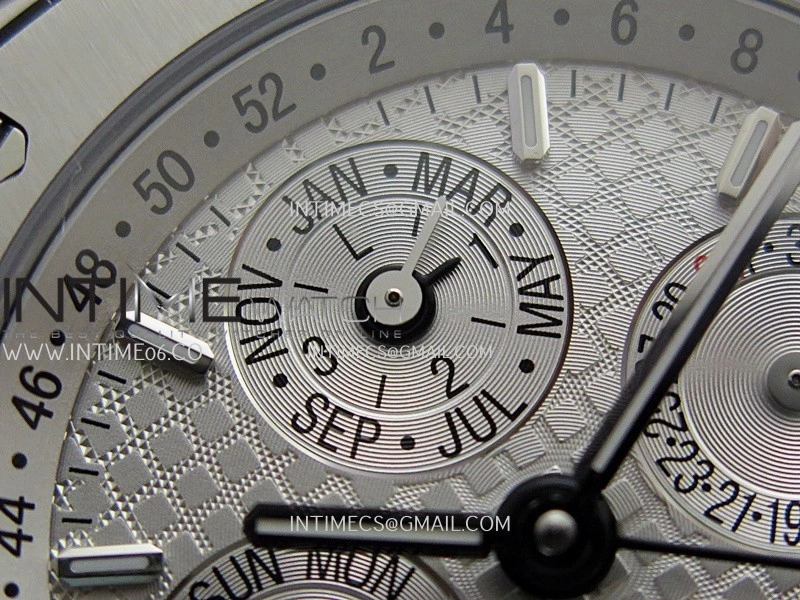 Royal Oak 41mm Complicated 26574 SS BBS Best Edition White Dial On SS Bracelet A5134