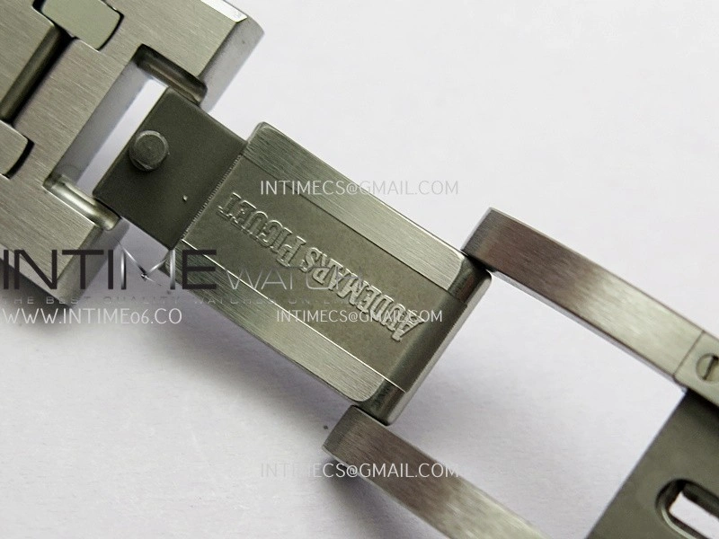 Royal Oak 41mm Complicated 26574 SS BBS Best Edition White Dial On SS Bracelet A5134