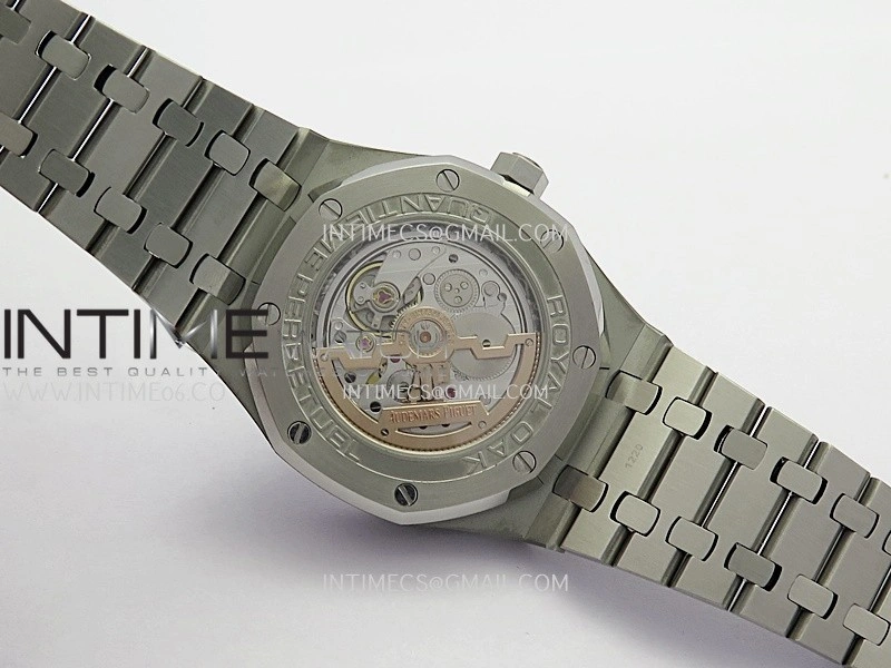 Royal Oak 41mm Complicated 26574 SS BBS Best Edition White Dial On SS Bracelet A5134