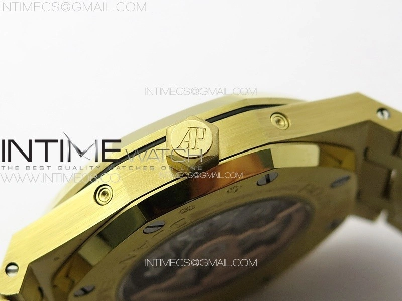 Royal Oak 41mm Complicated 26574 YG APSF1:1 Best Edition YG Dial on YG Bracelet A5134