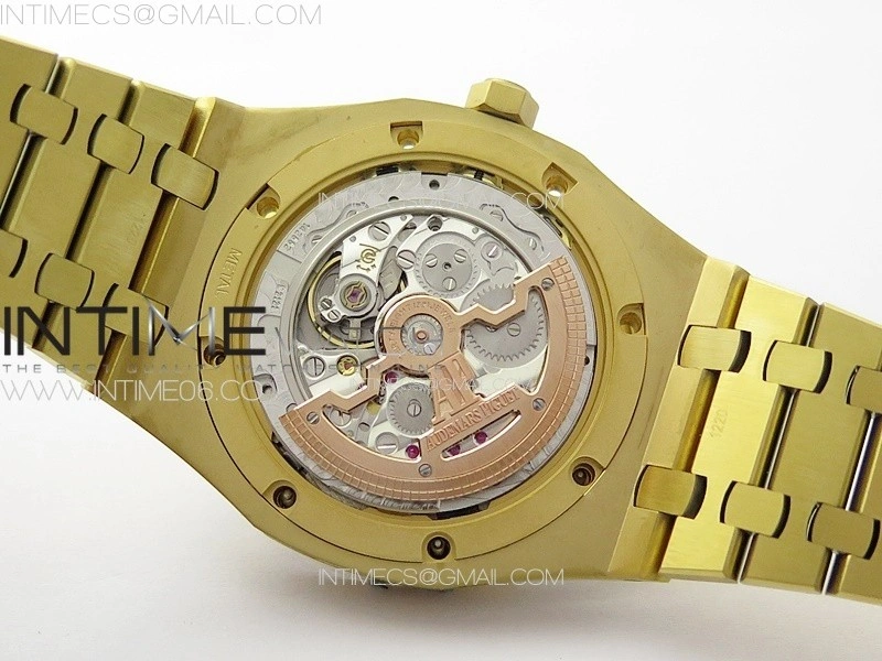 Royal Oak 41mm Complicated 26574 YG APSF1:1 Best Edition YG Dial on YG Bracelet A5134