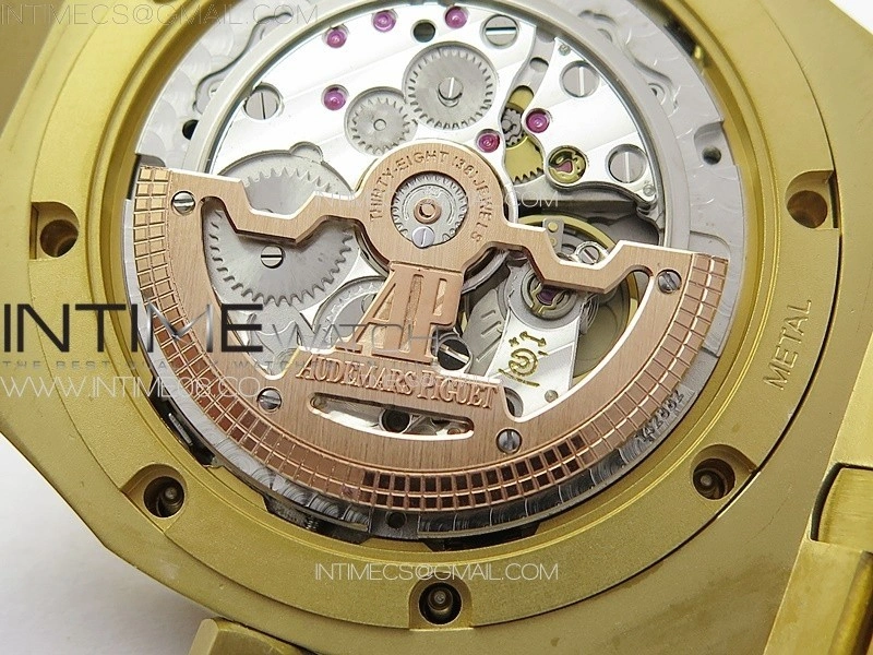 Royal Oak 41mm Complicated 26574 YG APSF1:1 Best Edition YG Dial on YG Bracelet A5134