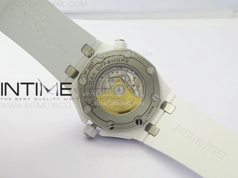 Royal Oak Offshore Diver 15707 White Ceramic APSF 1:1 Best Edition SA3120 Super Clone