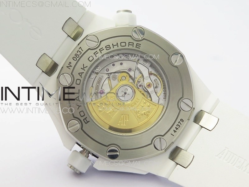 Royal Oak Offshore Diver 15707 White Ceramic APSF 1:1 Best Edition SA3120 Super Clone
