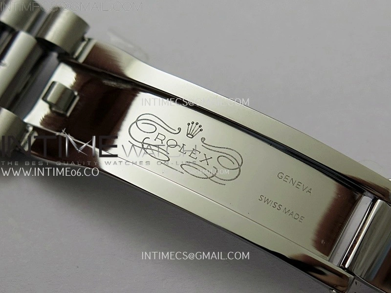 Day Date 228238 40mm 904L SS Bezel QF Gain Weight Blue Gradient Dial Roman Markers on SS President Bracelet A2836
