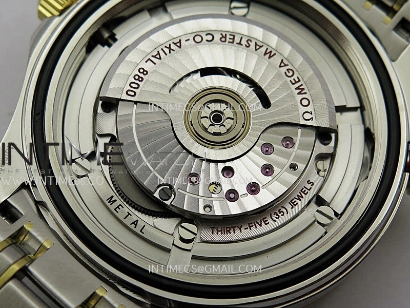 Seamaster Diver 300M Black Ceramic Bezel SS YG V4 VSF 1:1 Best Edition Black Dial On SS YG Bracelet Super Clone Asian 8800