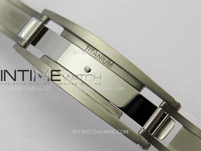 RM055 White Inner Bezel White Crown NTPT ZF 1:1 Best Edition On White Rubber Strap RMUL2 Super Clone V2