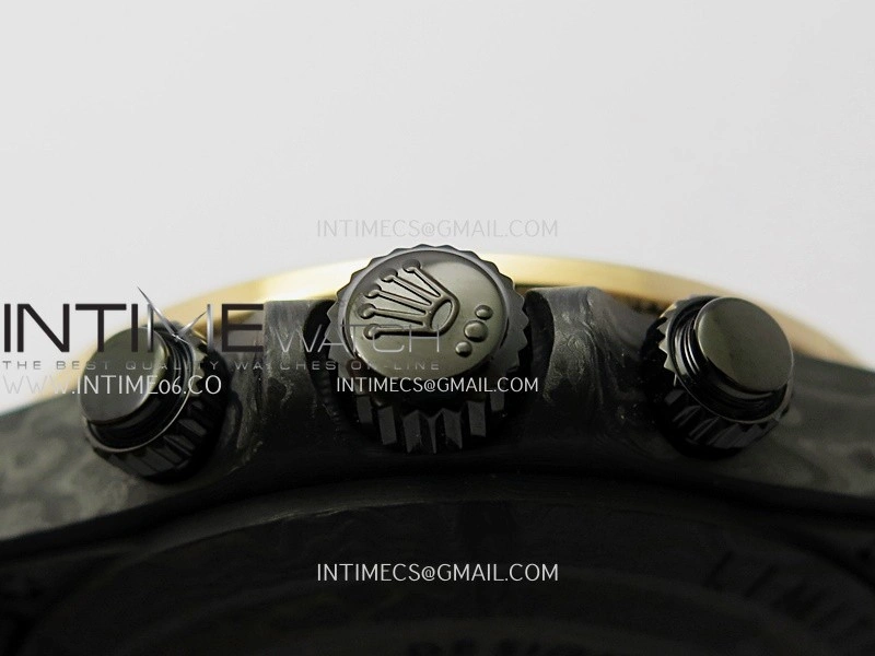 Daytona Rainbow Black Carbon SONIC 1:1 Best Edition Black Rainbow Dial on Black Nylon Strap SA4130