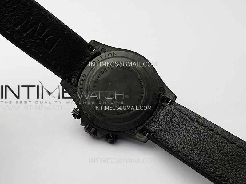 Daytona Rainbow Black Carbon SONIC 1:1 Best Edition Black Rainbow Dial on Black Nylon Strap SA4130
