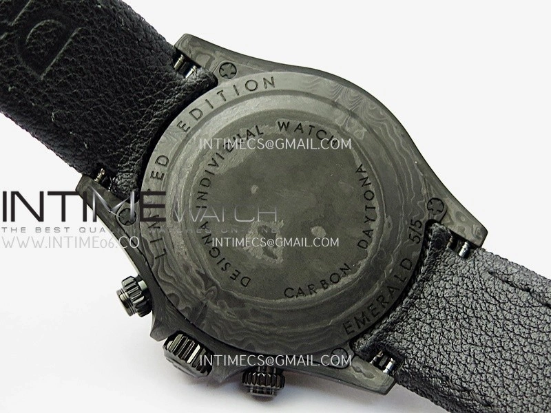 Daytona Rainbow Black Carbon SONIC 1:1 Best Edition Black Rainbow Dial on Black Nylon Strap SA4130